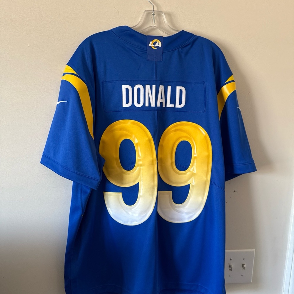 NFL Blue and Yellow Rams Jersey - Picture 7 of 7